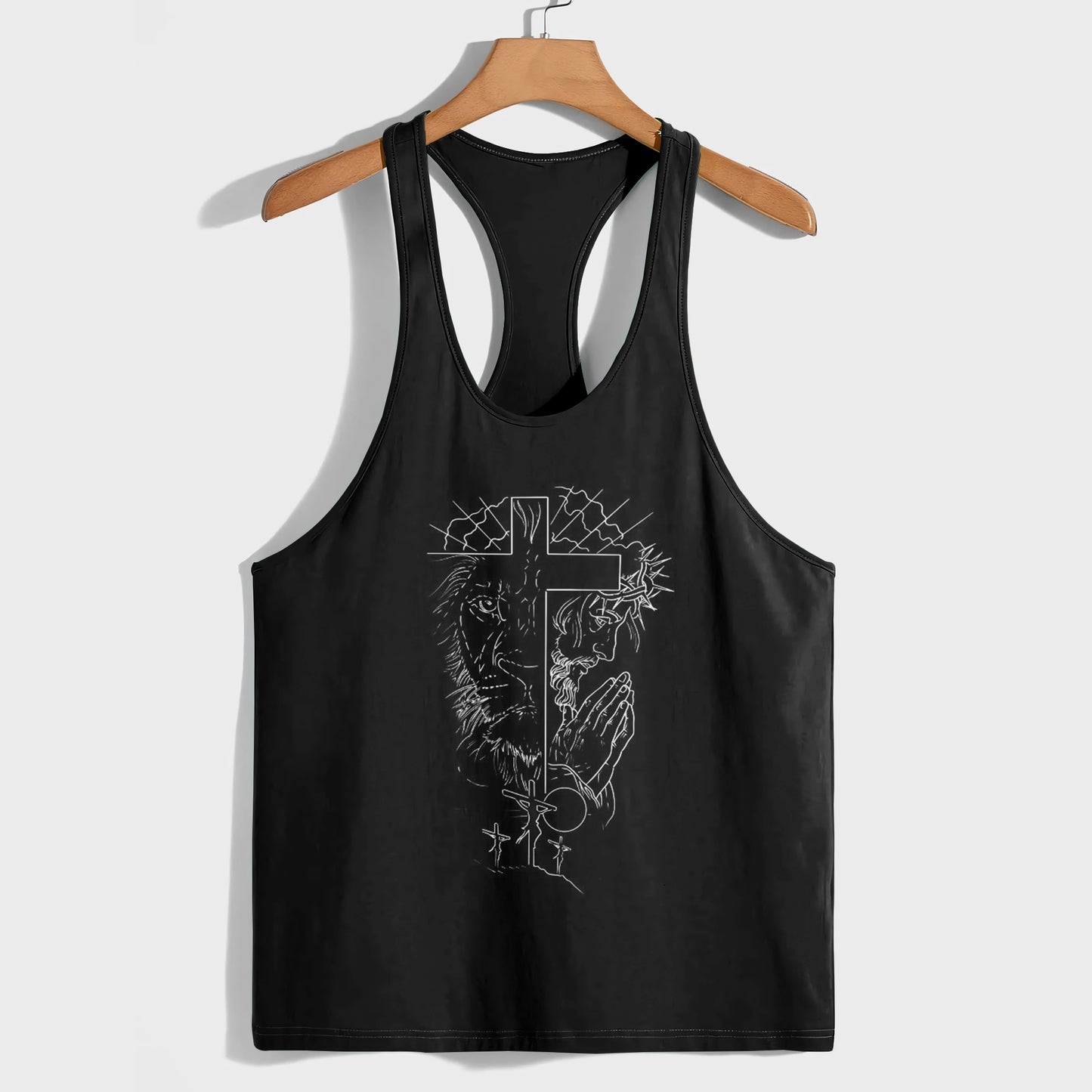 Cross of Faith Racerback Tank Top- AA08487