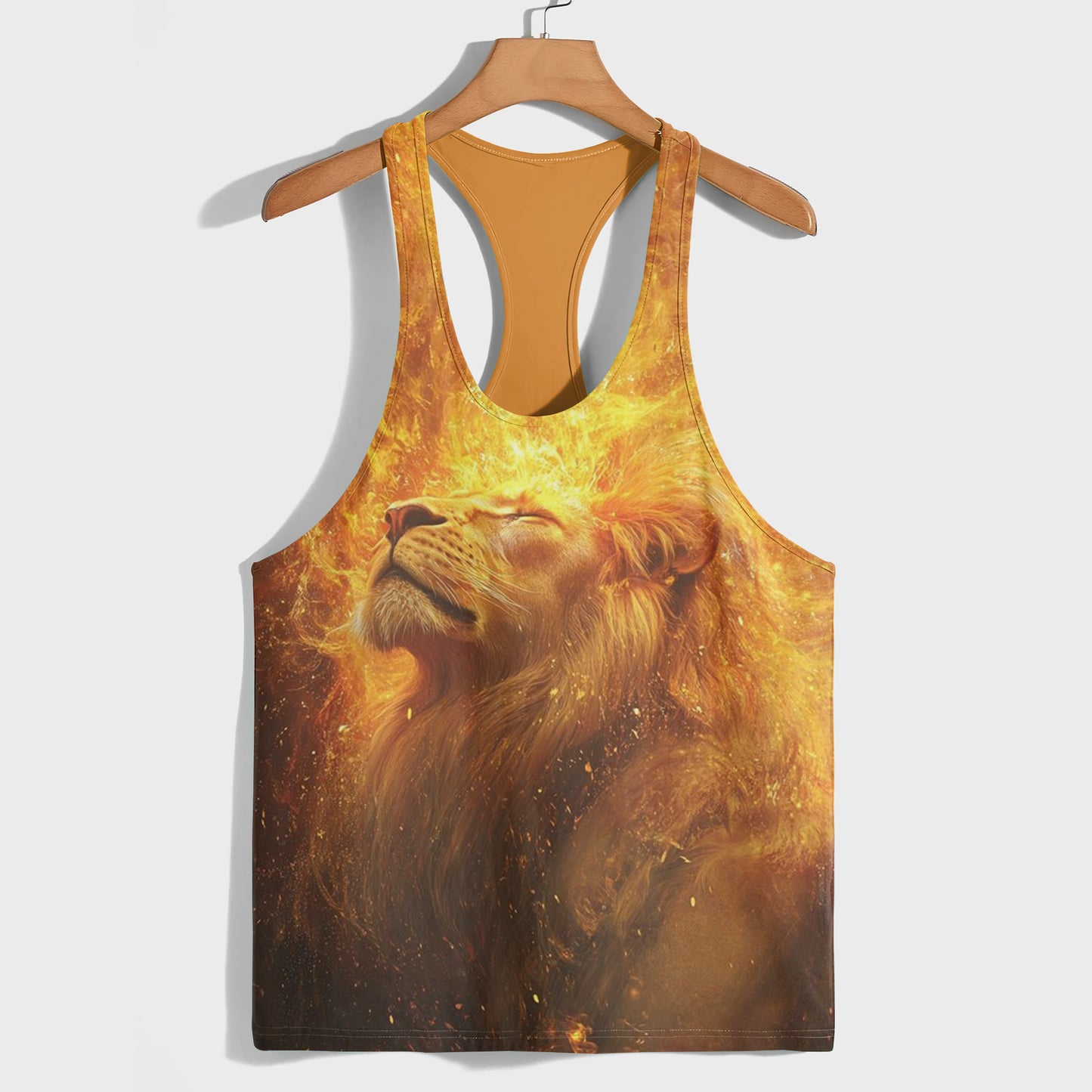 Lion 3D Racerback Tank Top- AA08504