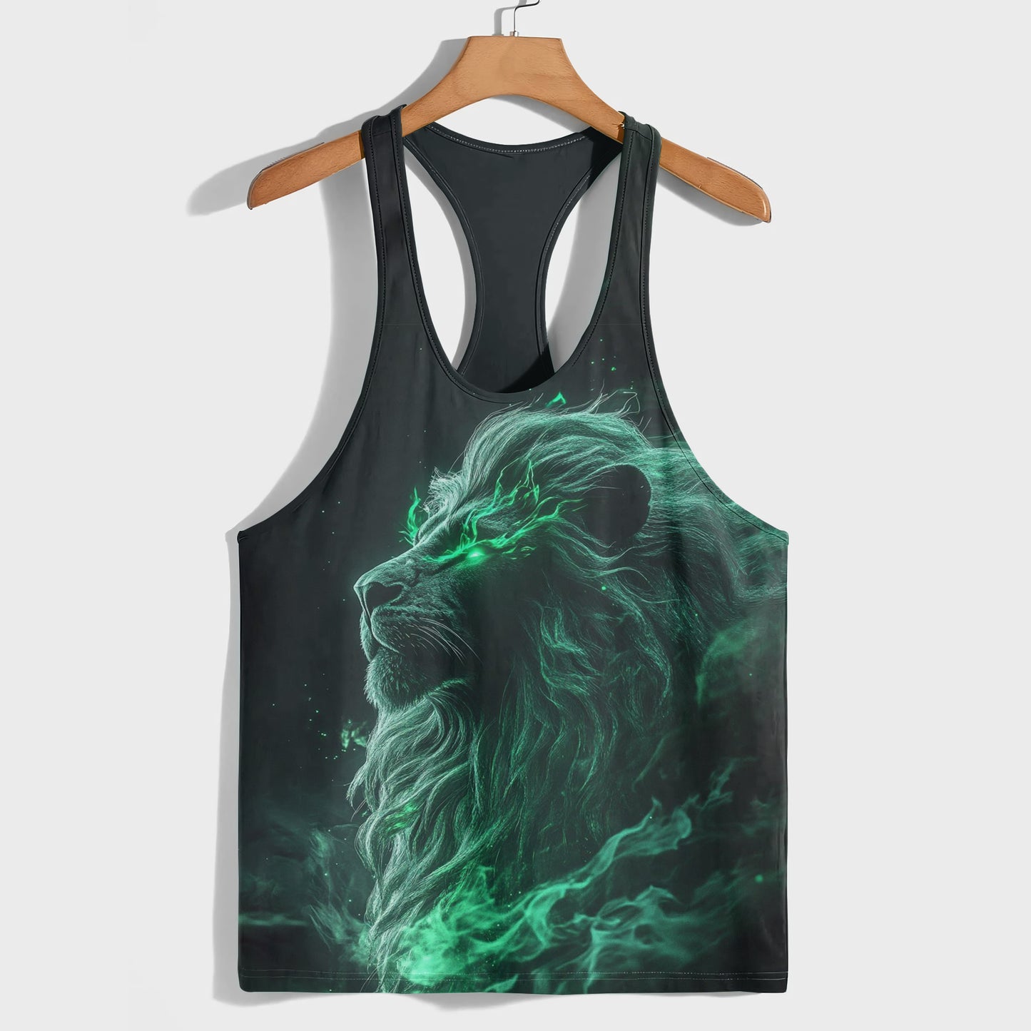 Lion 3D Racerback Tank Top- AA08506