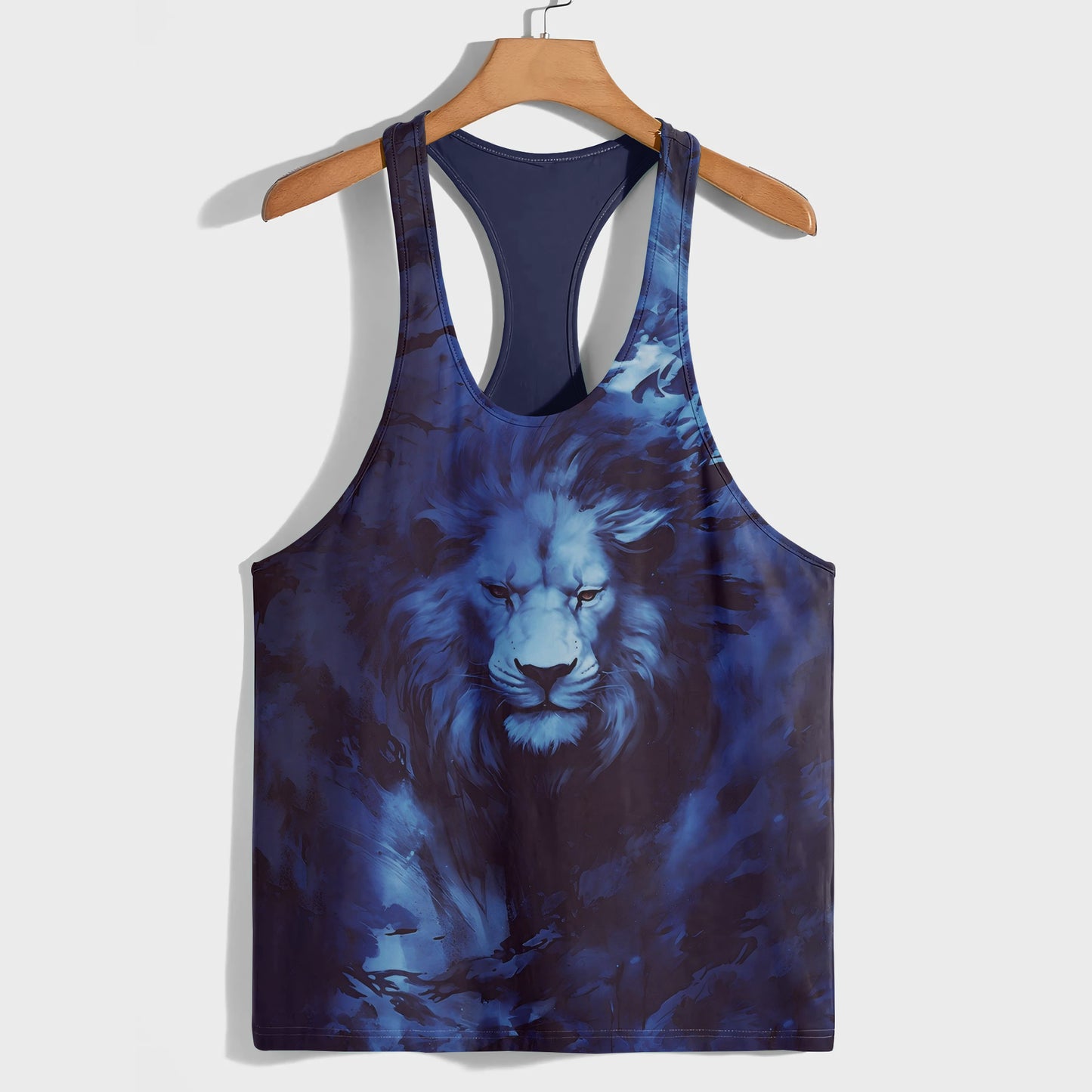 Lion 3D Racerback Tank Top- AA08509