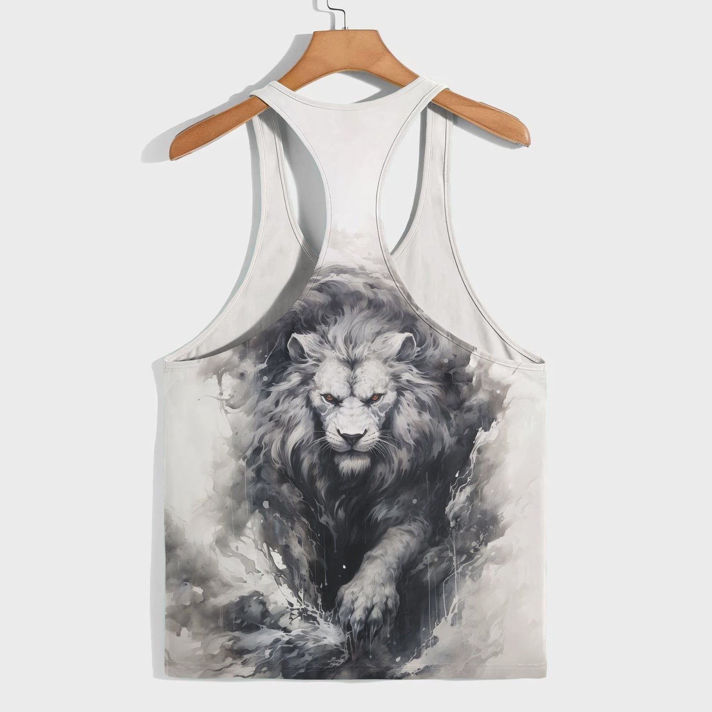 Lion 3D Racerback Tank Top- AA08512