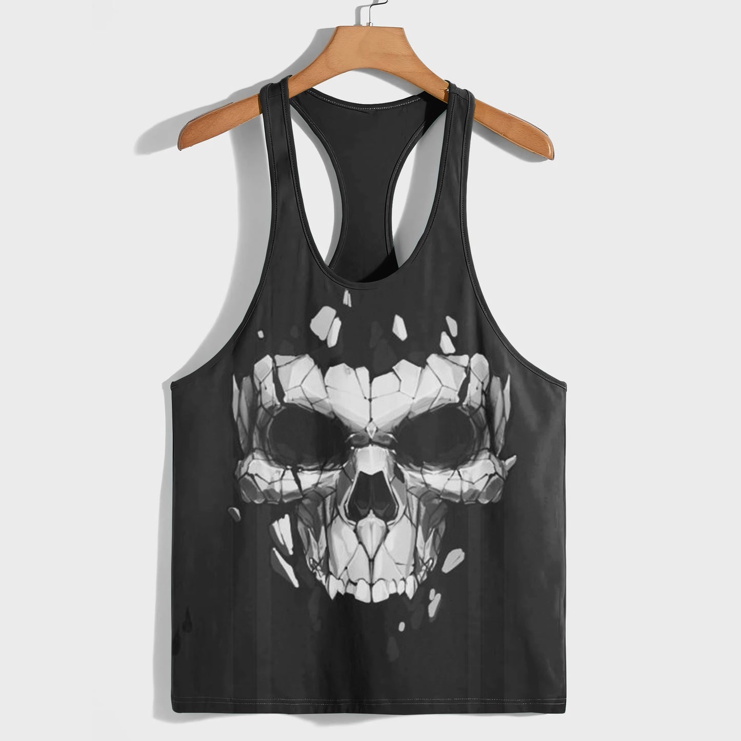 Skull 3D Racerback Tank Top- AA08545