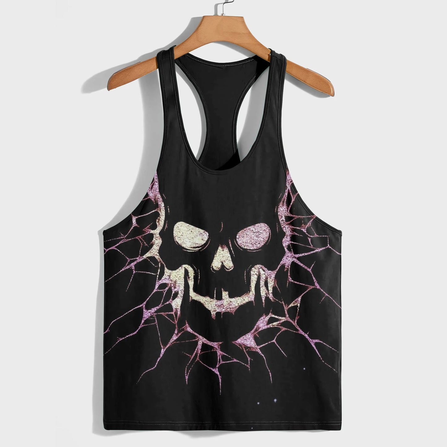 Skull 3D Racerback Tank Top- AA08546