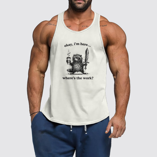 Funny Meme Tank Top- AA08557