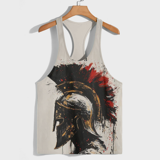 Warrior Spirit 3D Racerback Tank Top- AA08743
