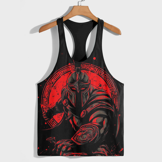 Warrior Spirit 3D Racerback Tank Top- AA08747