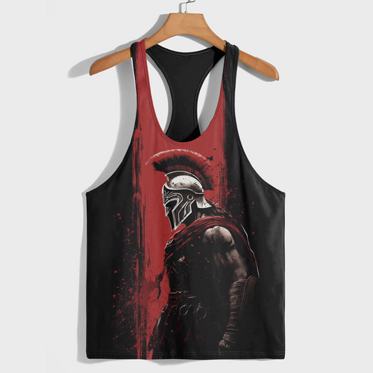 Warrior Spirit 3D Racerback Tank Top- AA08754