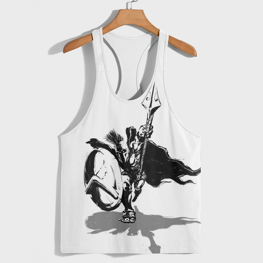 Warrior Spirit 3D Racerback Tank Top- AA08756
