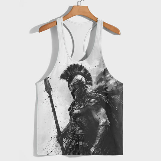 Warrior Spirit 3D Racerback Tank Top- AA08763