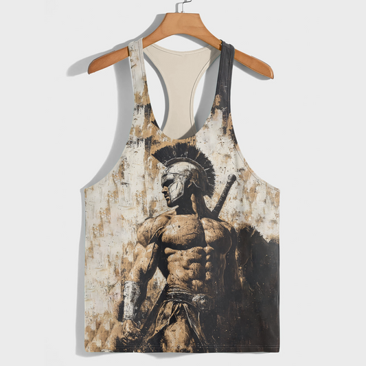 Warrior Spirit 3D Racerback Tank Top- AA08772