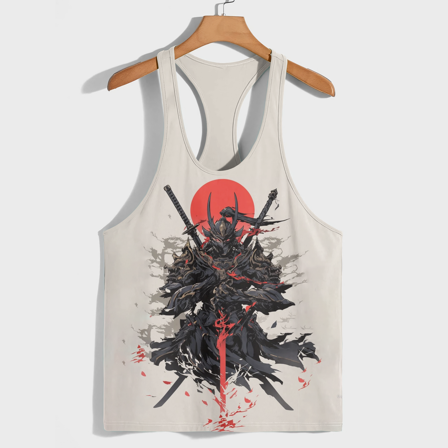 Samurai 3D Racerback Tank Top- AA08922
