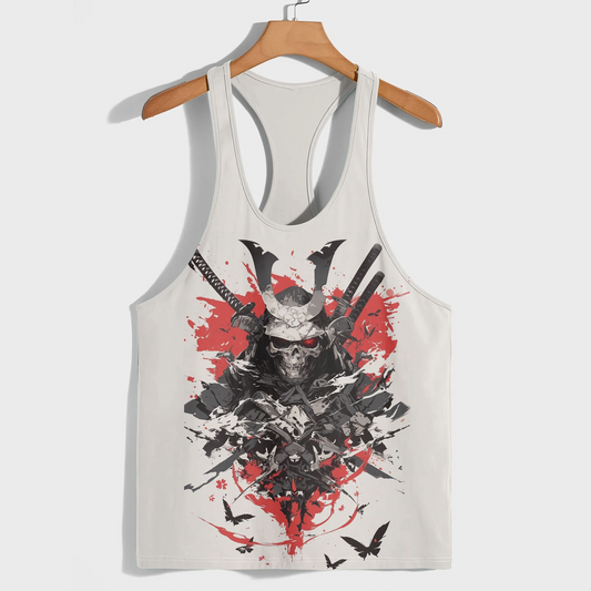 Samurai 3D Racerback Tank Top- AA08923