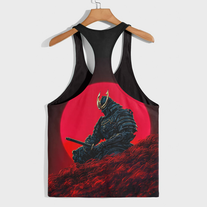 Samurai 3D Racerback Tank Top- AA08928
