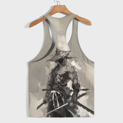 Samurai 3D Racerback Tank Top- AA08930