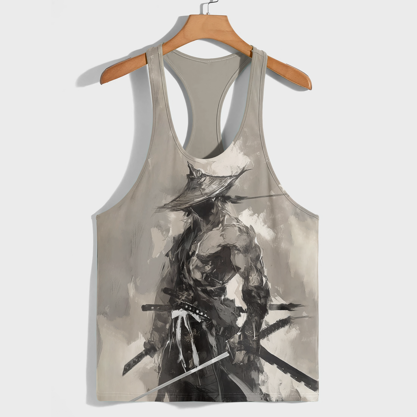 Samurai 3D Racerback Tank Top- AA08930