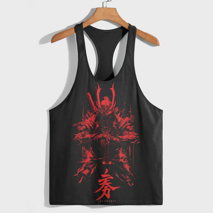 Samurai 3D Racerback Tank Top- AA08933