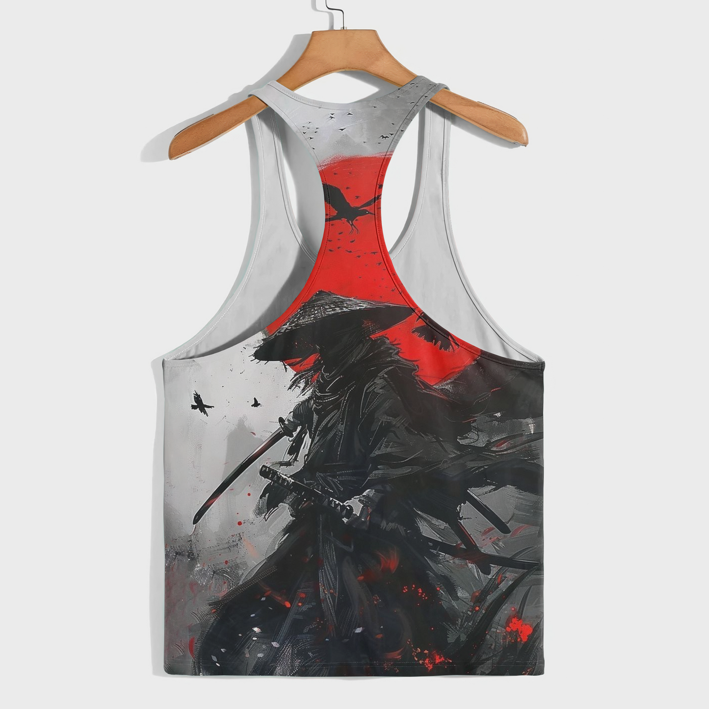 Samurai 3D Racerback Tank Top- AA08935