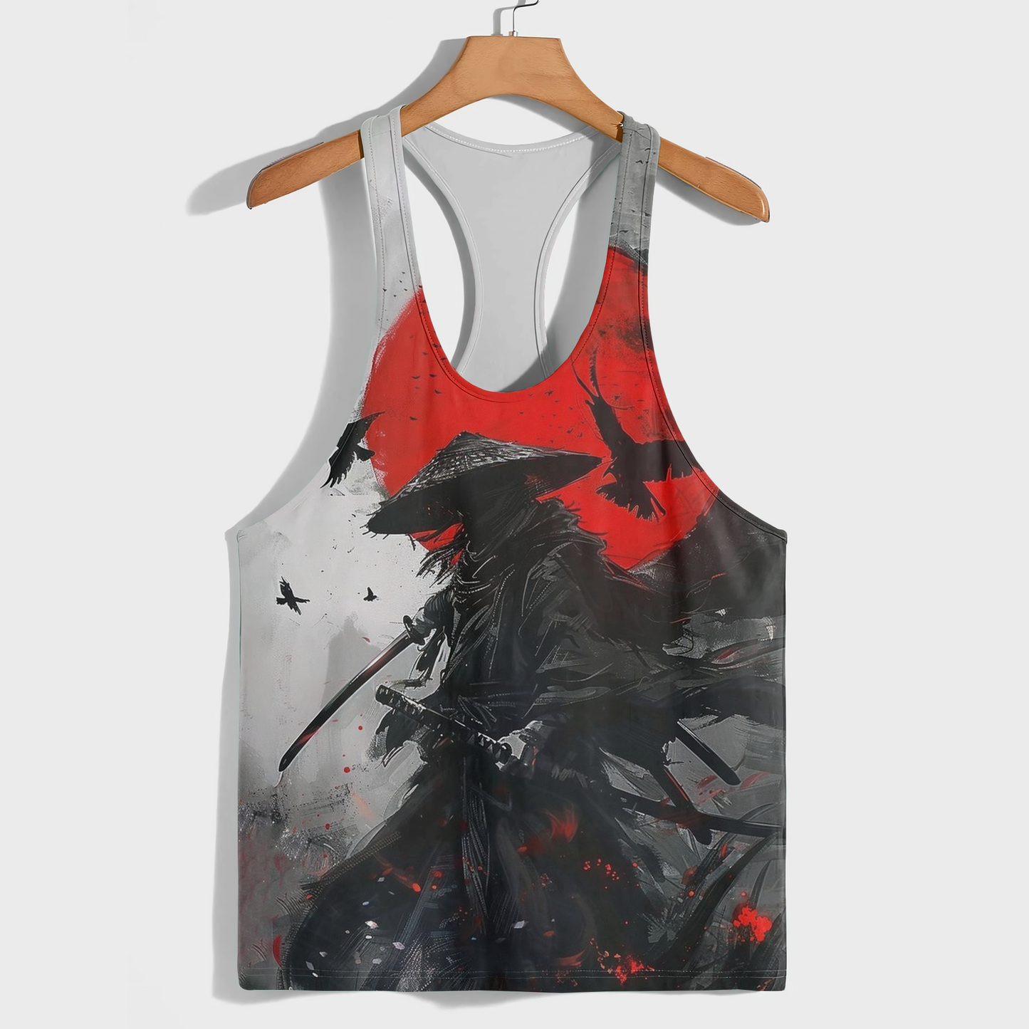 Samurai 3D Racerback Tank Top- AA08935