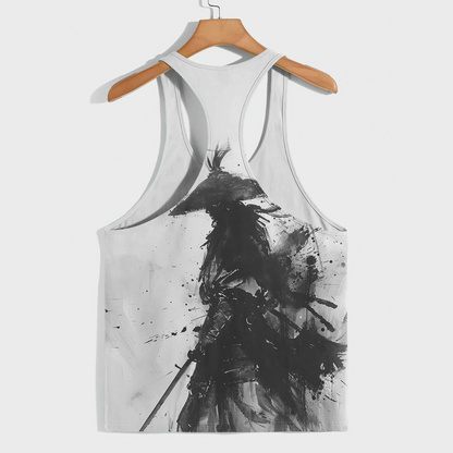 Samurai 3D Racerback Tank Top- AA08938