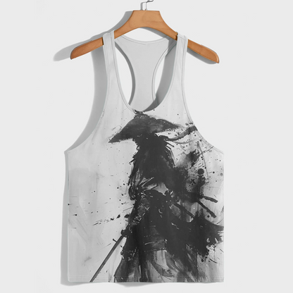 Samurai 3D Racerback Tank Top- AA08938