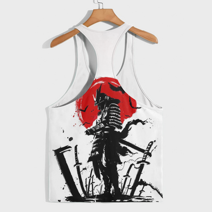 Samurai 3D Racerback Tank Top- AA08941