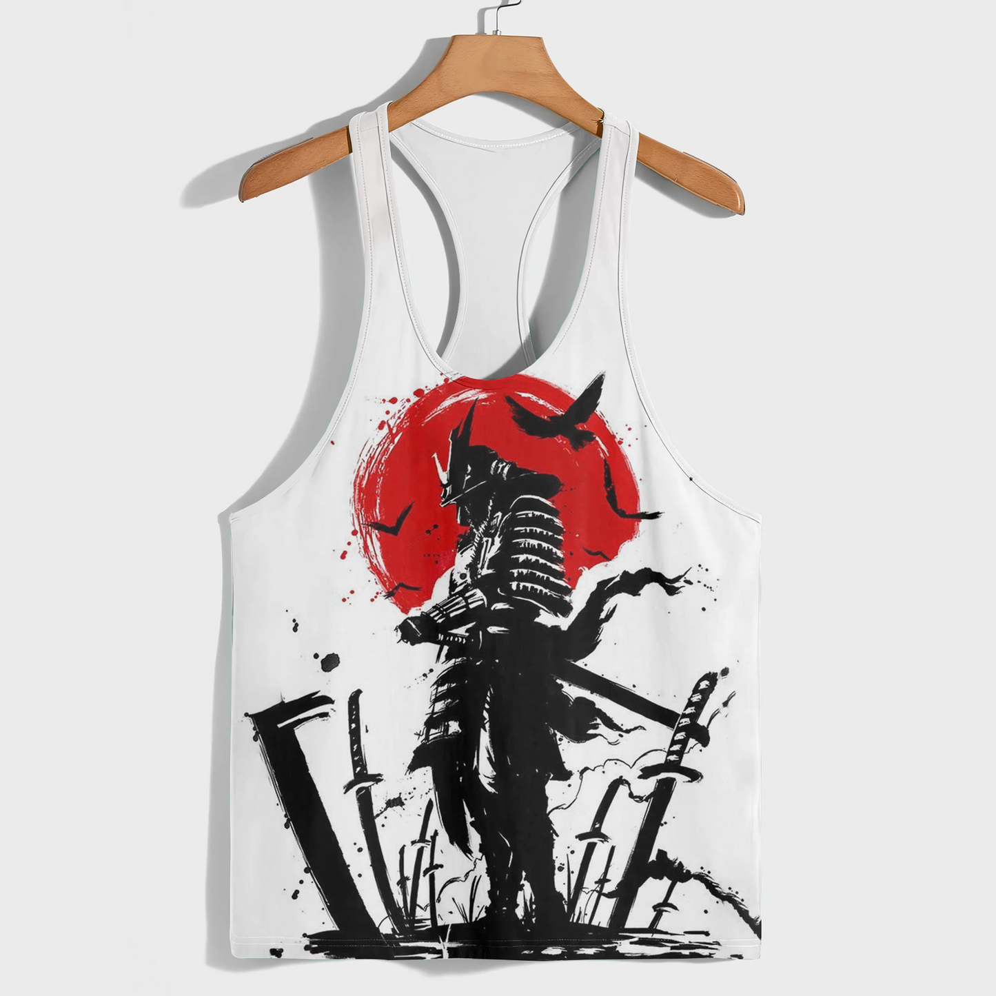 Samurai 3D Racerback Tank Top- AA08941