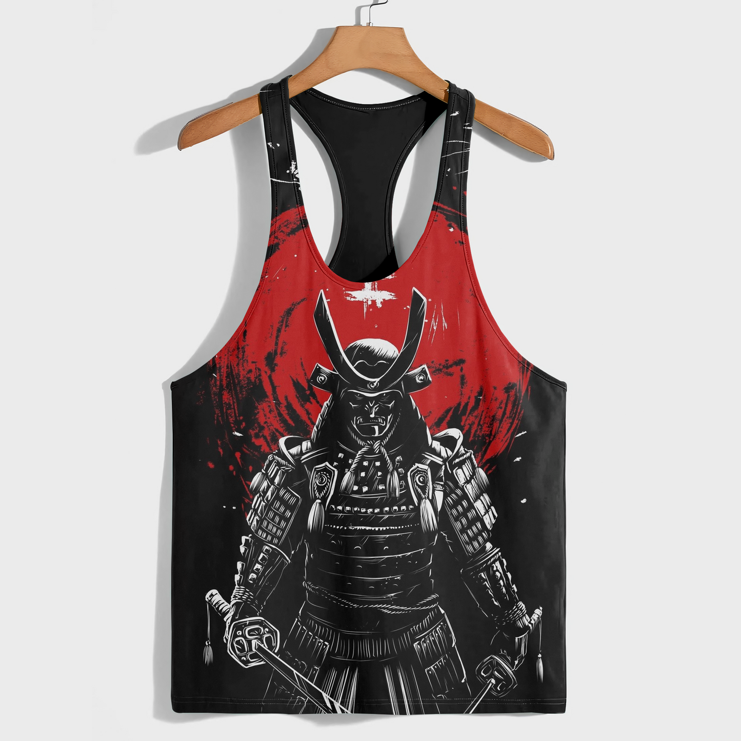 Samurai 3D Racerback Tank Top- AA08944