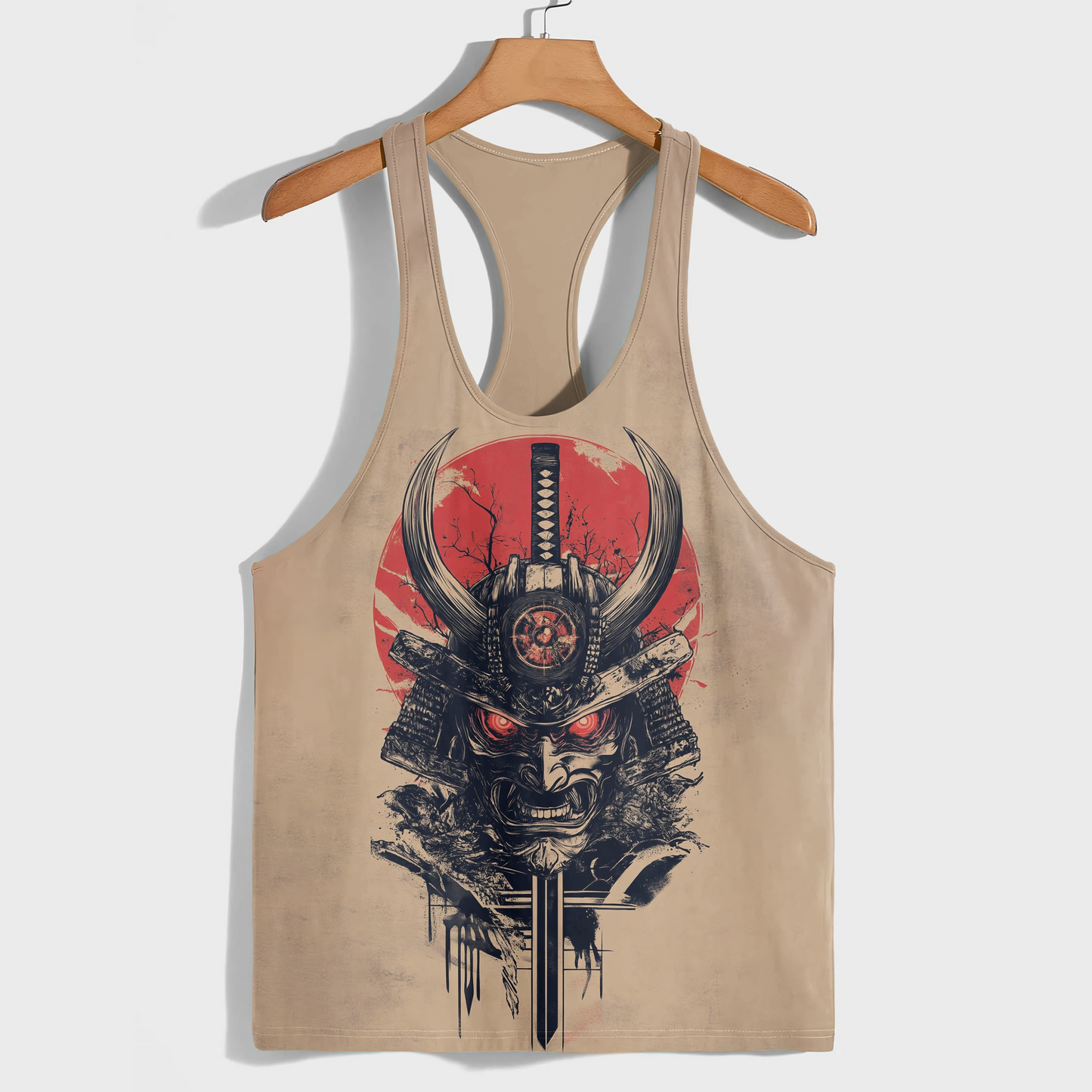 Samurai 3D Racerback Tank Top- AA08945