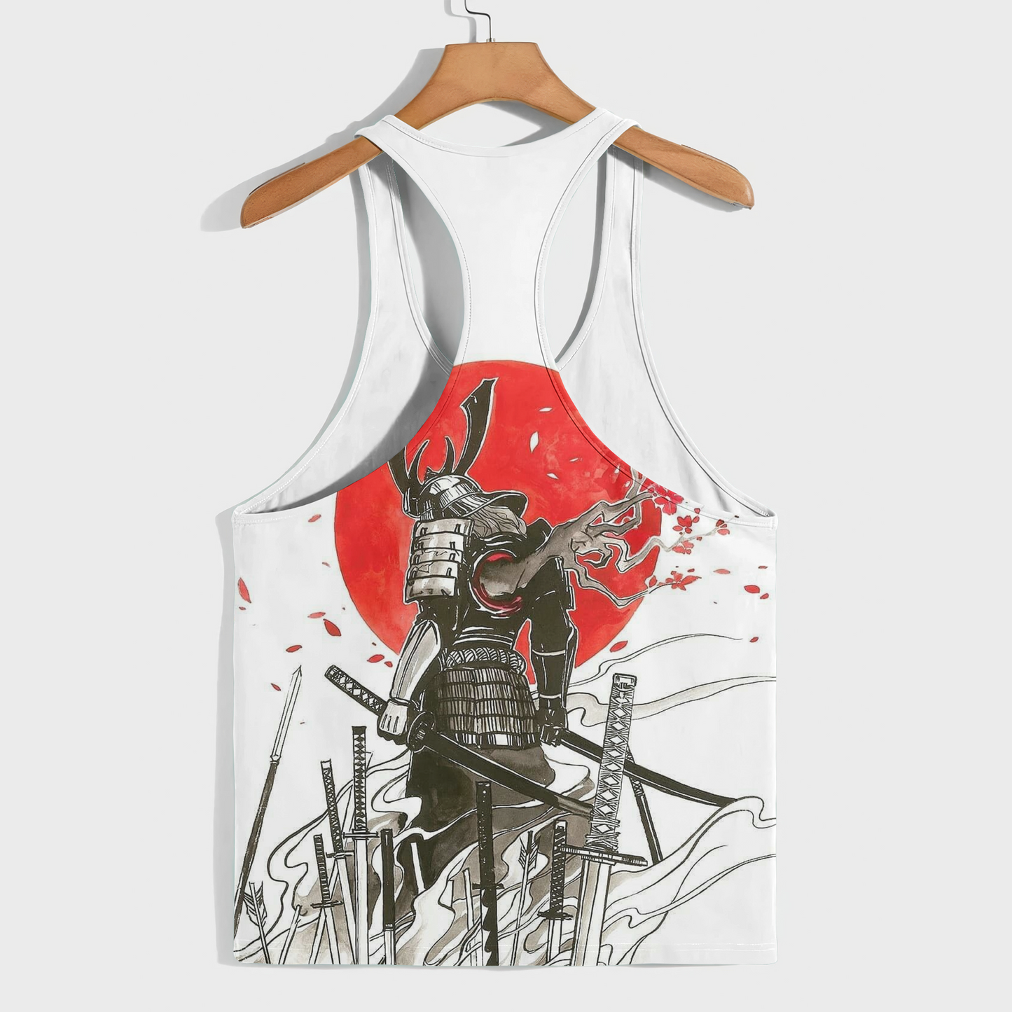 Samurai 3D Racerback Tank Top- AA08946