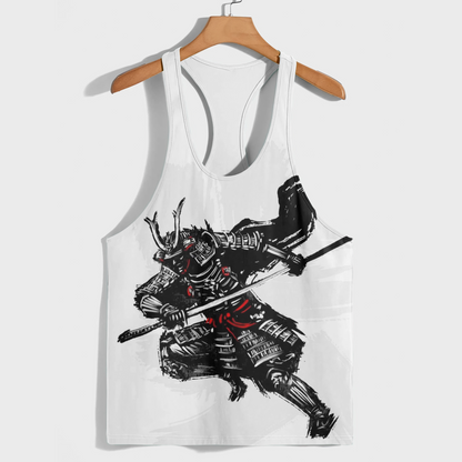 Samurai 3D Racerback Tank Top- AA08947