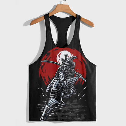 Samurai 3D Racerback Tank Top- AA08948