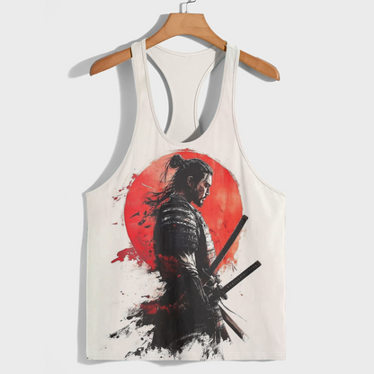 Samurai 3D Racerback Tank Top- AA08949