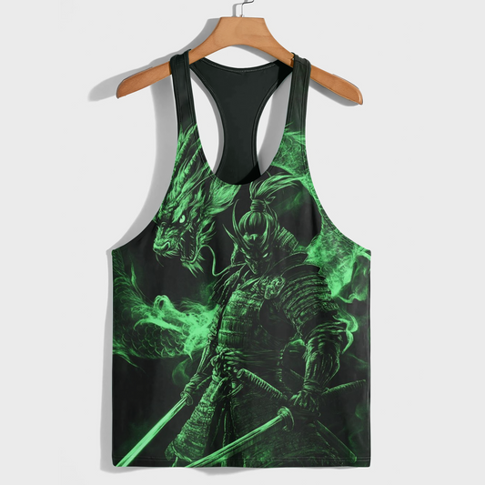 Samurai 3D Racerback Tank Top- AA08950