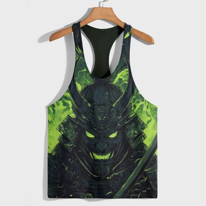 Samurai 3D Racerback Tank Top- AA08951