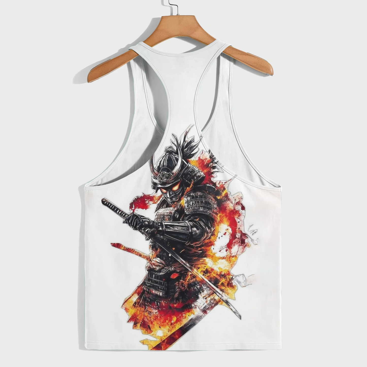 Samurai 3D Racerback Tank Top- AA08952