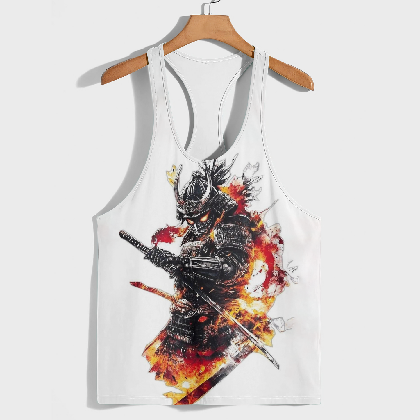 Samurai 3D Racerback Tank Top- AA08952