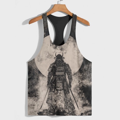 Samurai 3D Racerback Tank Top- AA08956