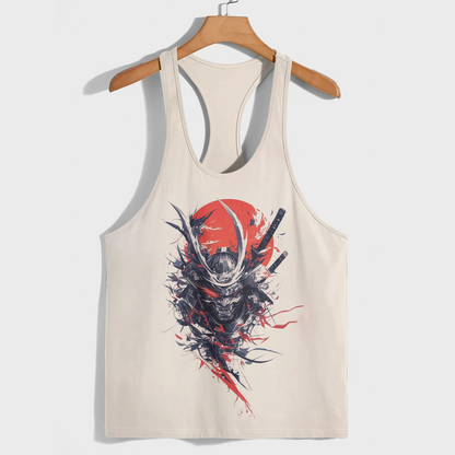 Samurai 3D Racerback Tank Top- AA08962