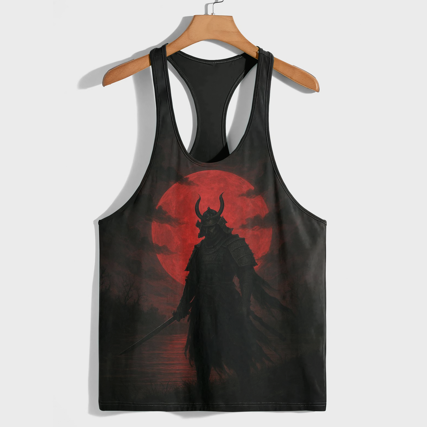 Samurai 3D Racerback Tank Top- AA08963