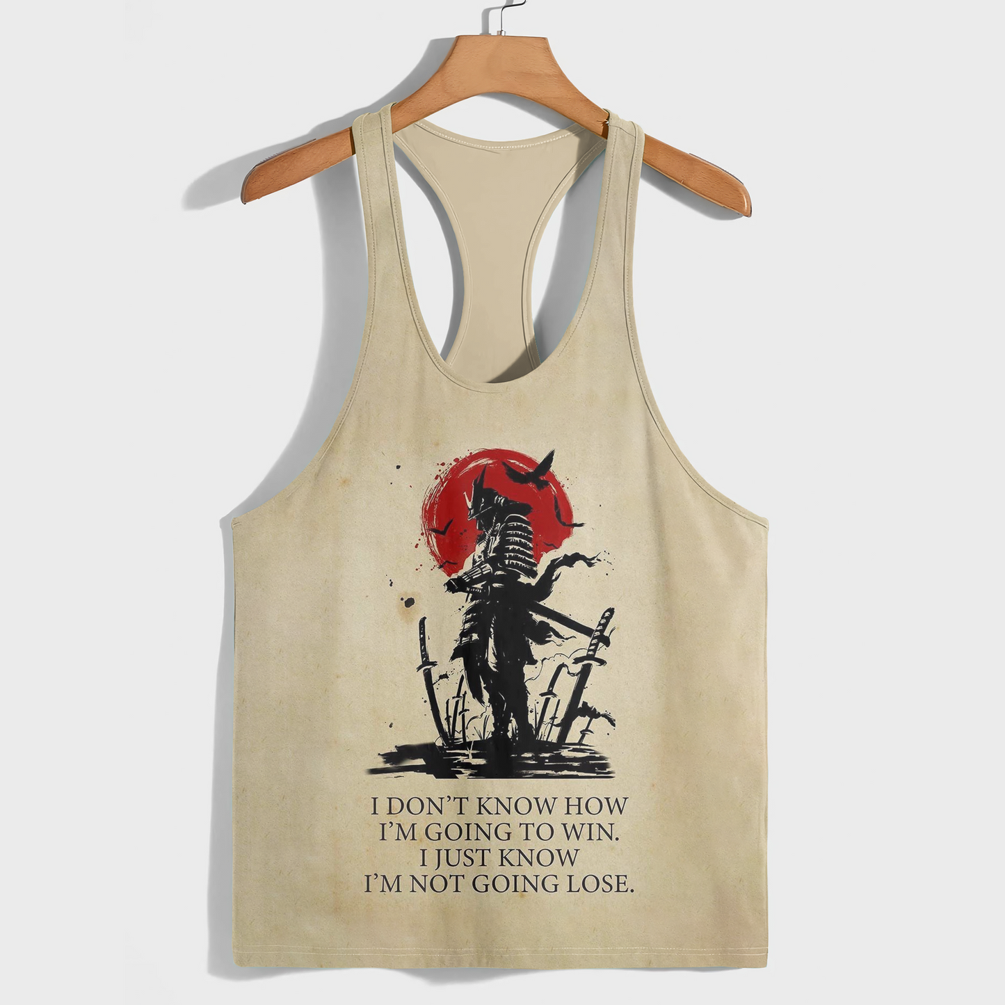 Samurai 3D Racerback Tank Top- AA08964