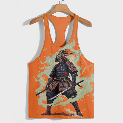 Samurai 3D Racerback Tank Top- AA08965