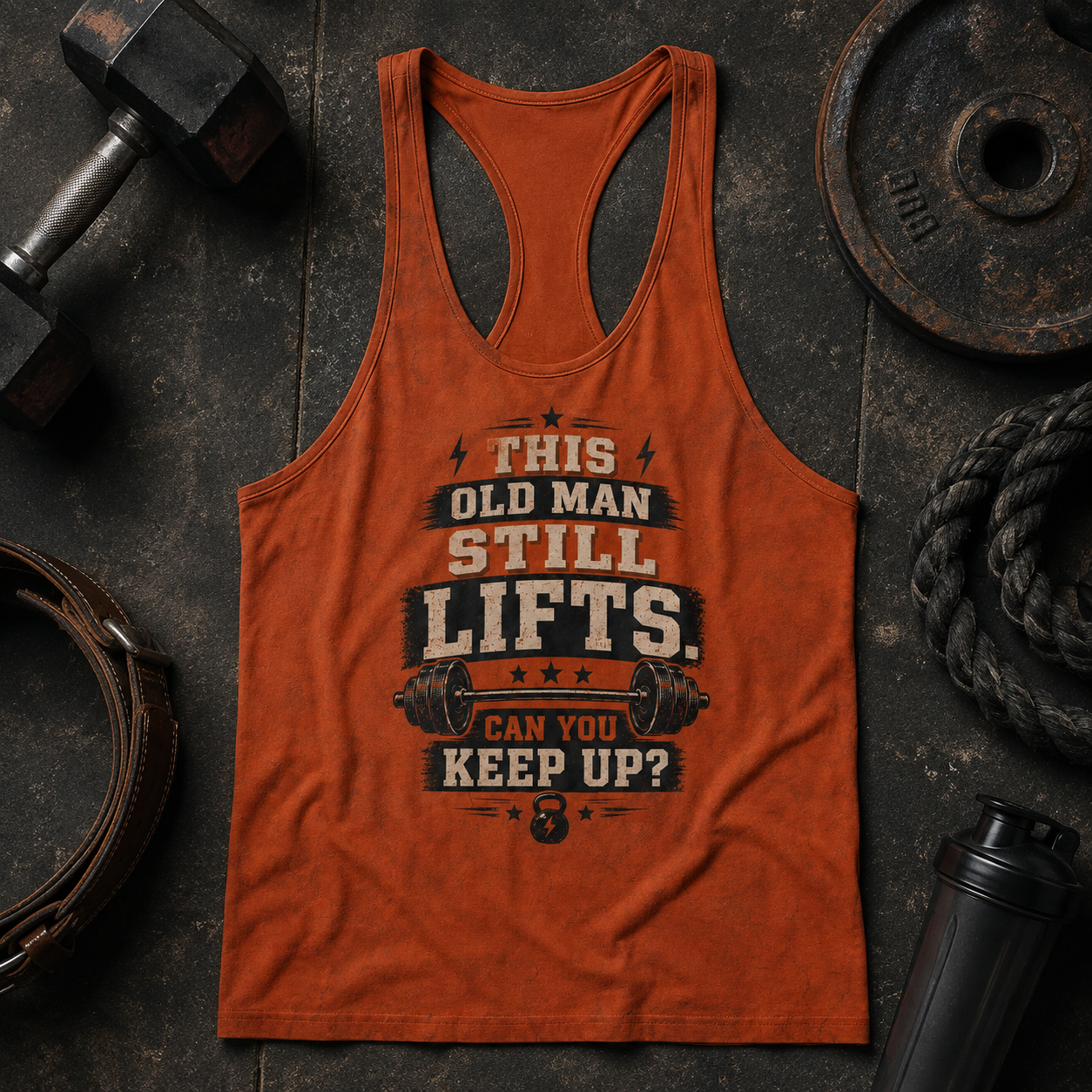 Bodybuilding Racerback Tank Top- TT03279
