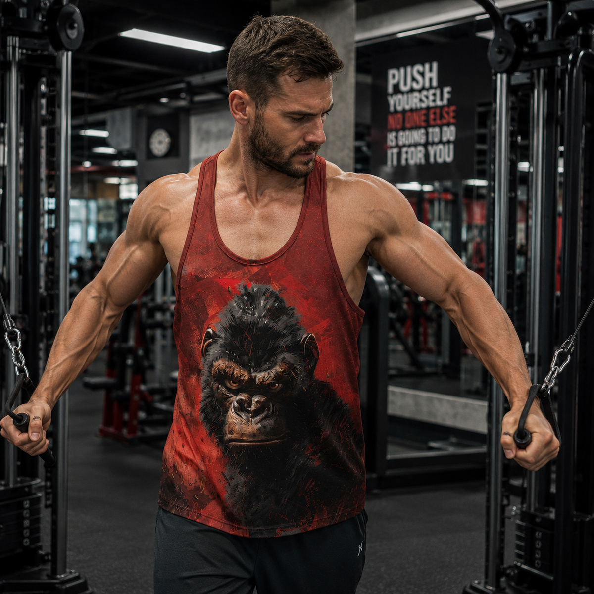 Savage Power Series Racerback Tank Top- TT01834