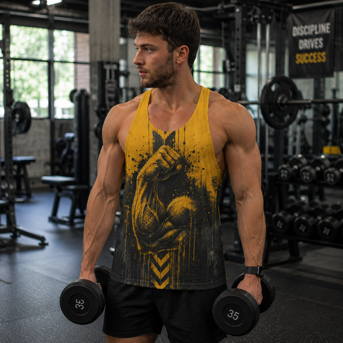 Bodybuilding Racerback Tank Top- TT03221