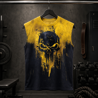 Dread Skull Cut-Off Tank- AA08008