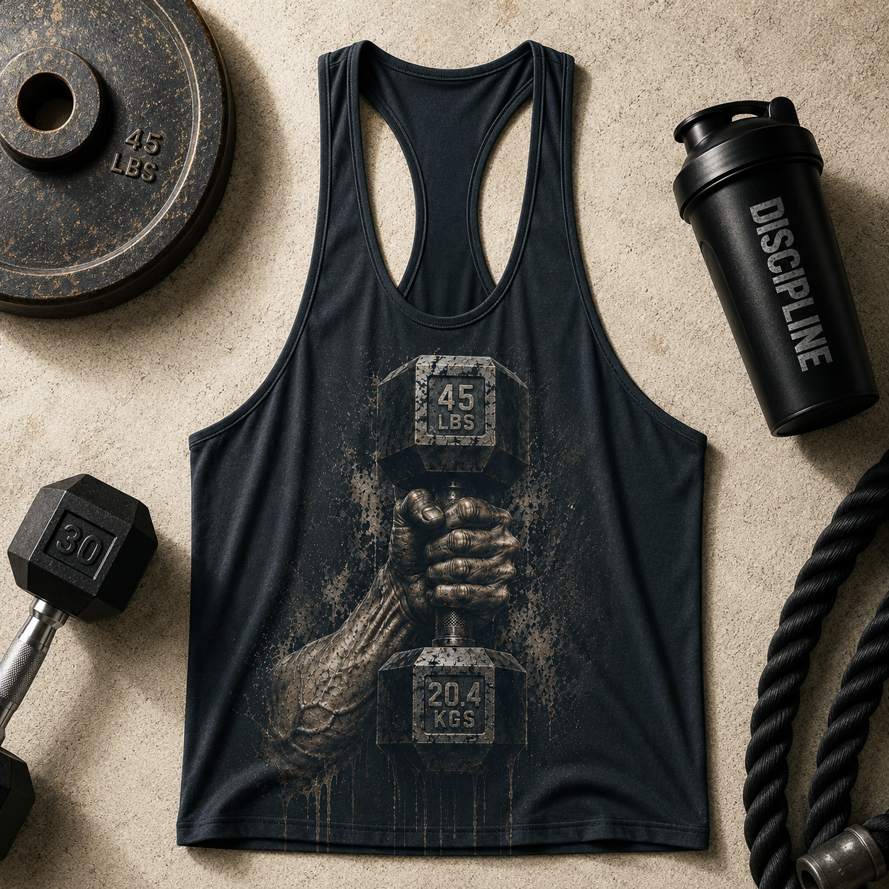 Bodybuilding Racerback Tank Top- TT03229
