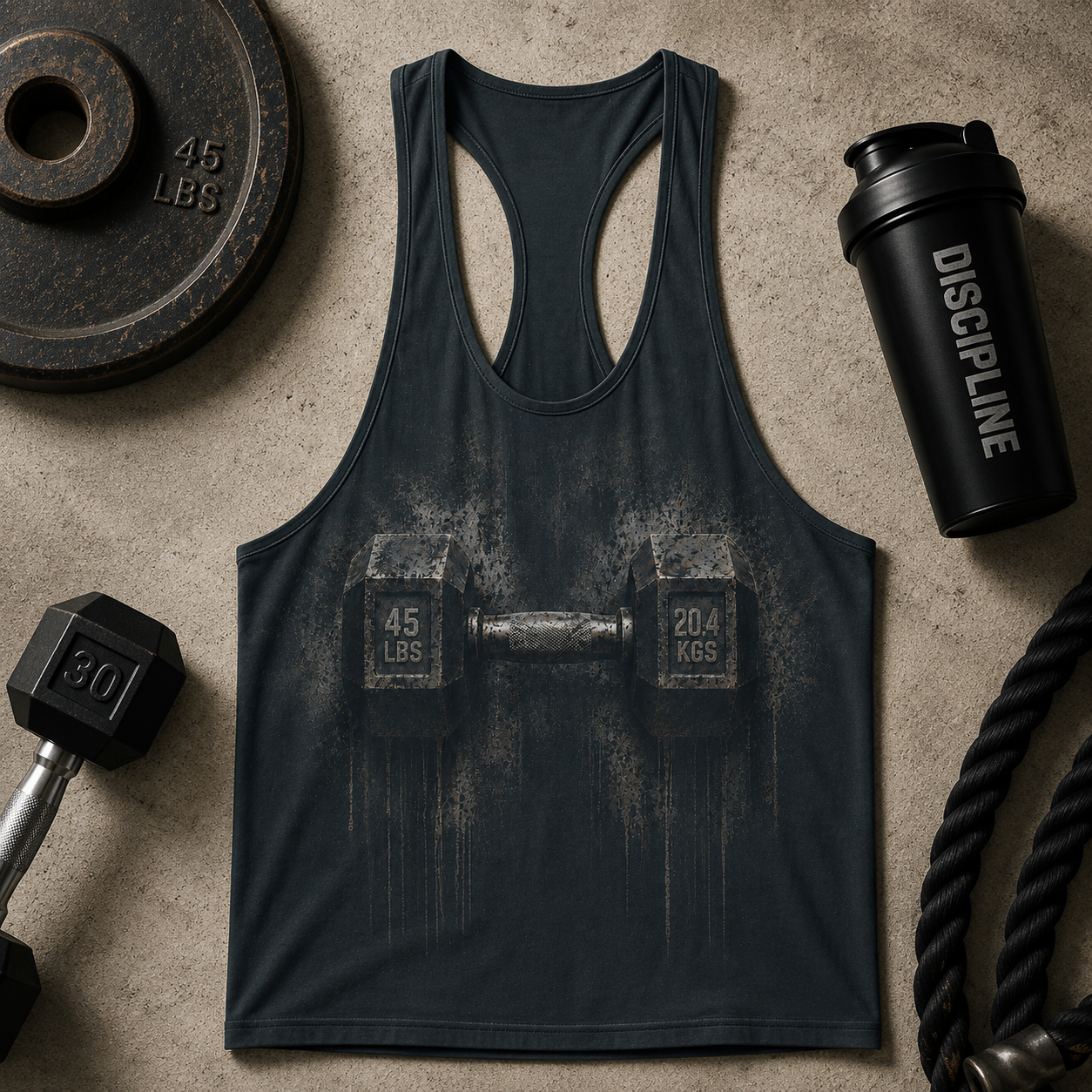 Bodybuilding Racerback Tank Top- TT03227