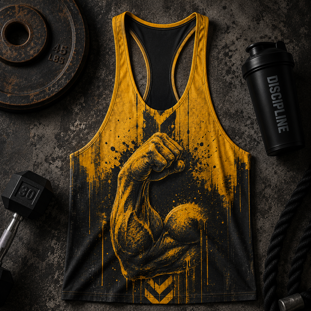 Bodybuilding Racerback Tank Top- TT03221