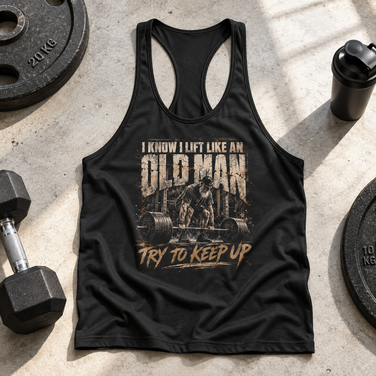Bodybuilding Racerback Tank Top- TT03390