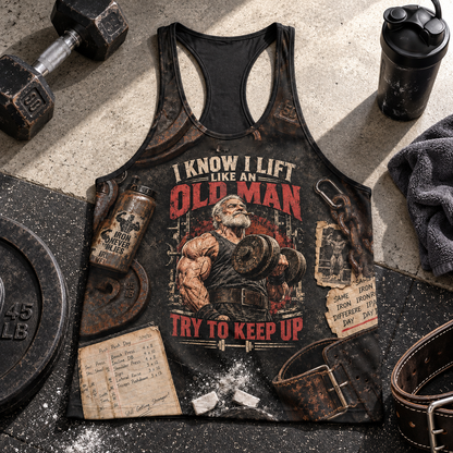 Bodybuilding Racerback Tank Top- TT03391